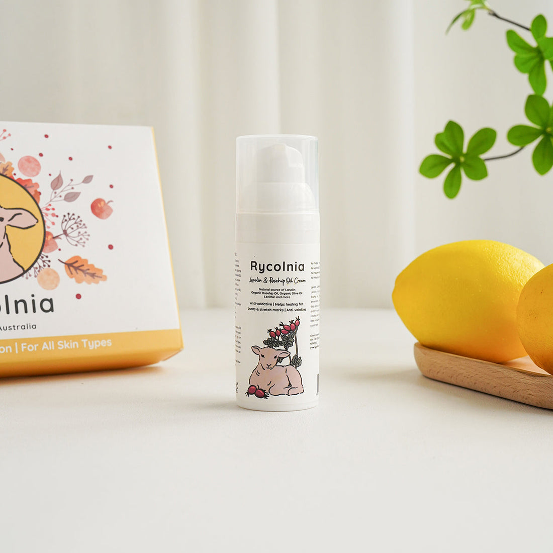 RYCOLNIA LANOLIN ROSEHIP OIL CREAM 50G