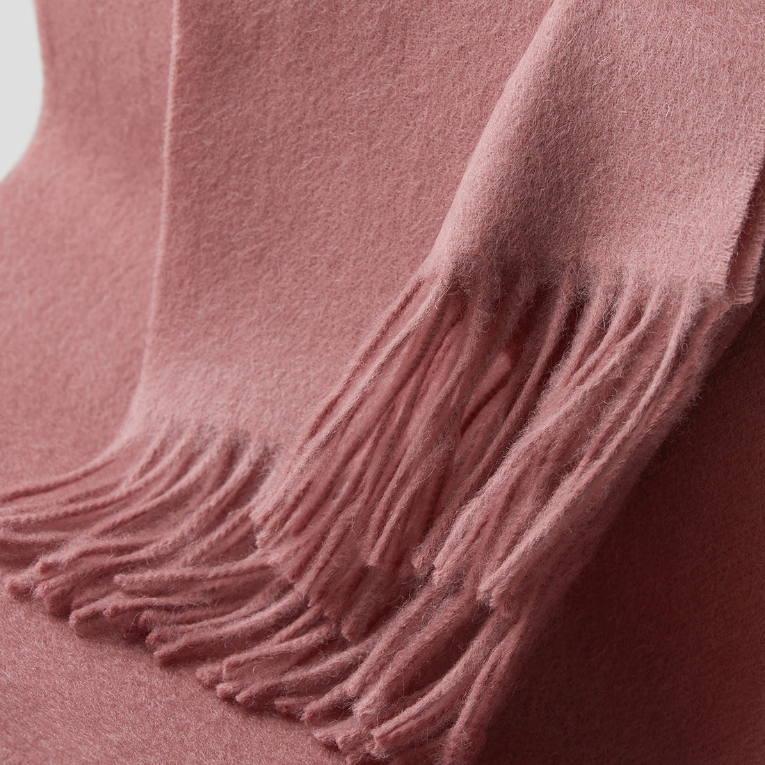100% MERINO VIRGIN WOOL SCARF 970116（PINK）