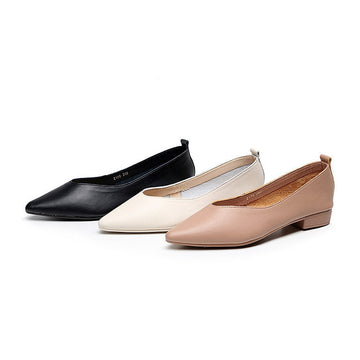 WOMEN POINTED FLAT 4366