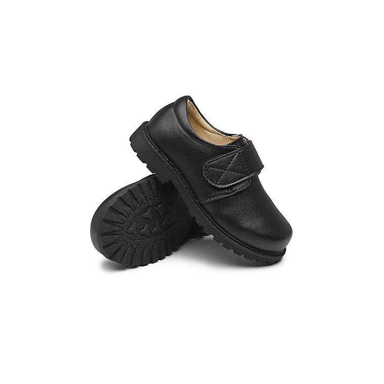100% TOP-GRADE GENUINE LEATHER, BREATHABLE, SLIP-RESISTANT SCHOOL SHOES 4176