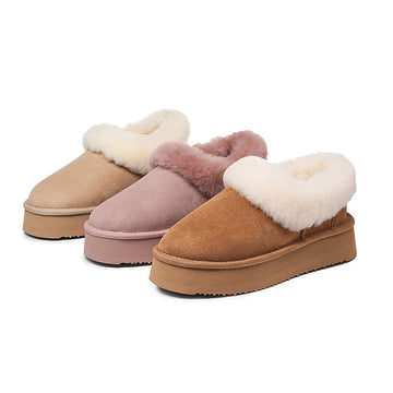 THICK-SOLE FESTIVE SNOW BOOTS 5869