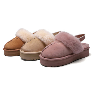 THICK-SOLED ELASTIC STRAP SANDALS 5872