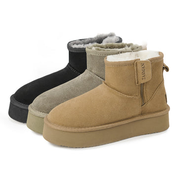 Thick-Soled Little Heater Snow Boots 5901