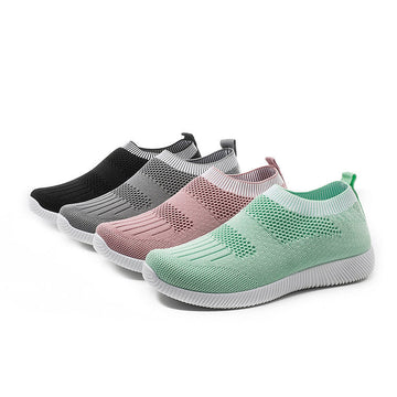 BREATHABLE EASY SLIP ON CASUAL SHOES 4552