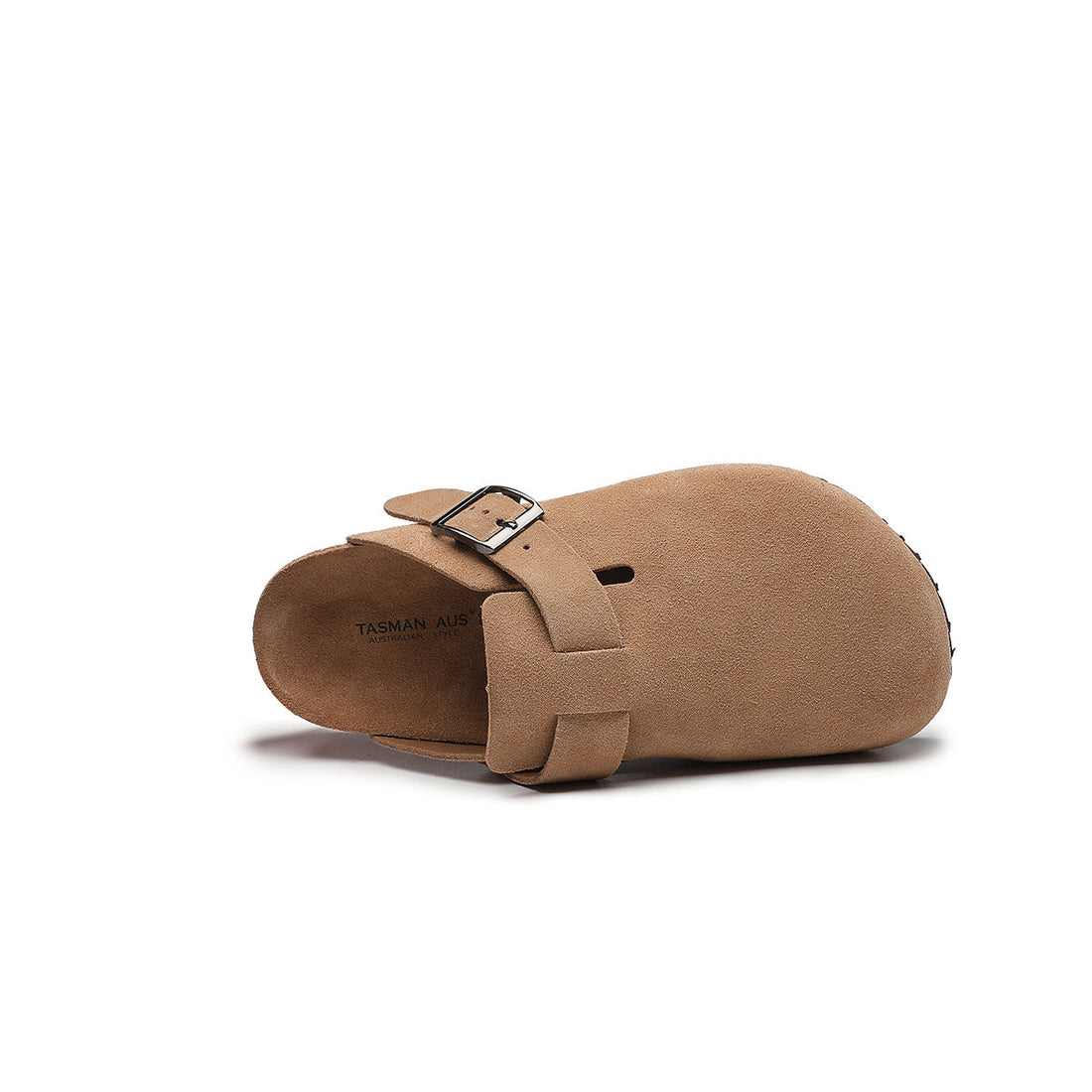 CORK SOLE CLOSED-TOE SLIPPERS 4405