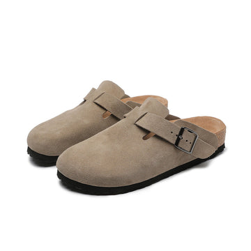 CORK SOLE CLOSED-TOE SLIPPERS 4405（MEN）