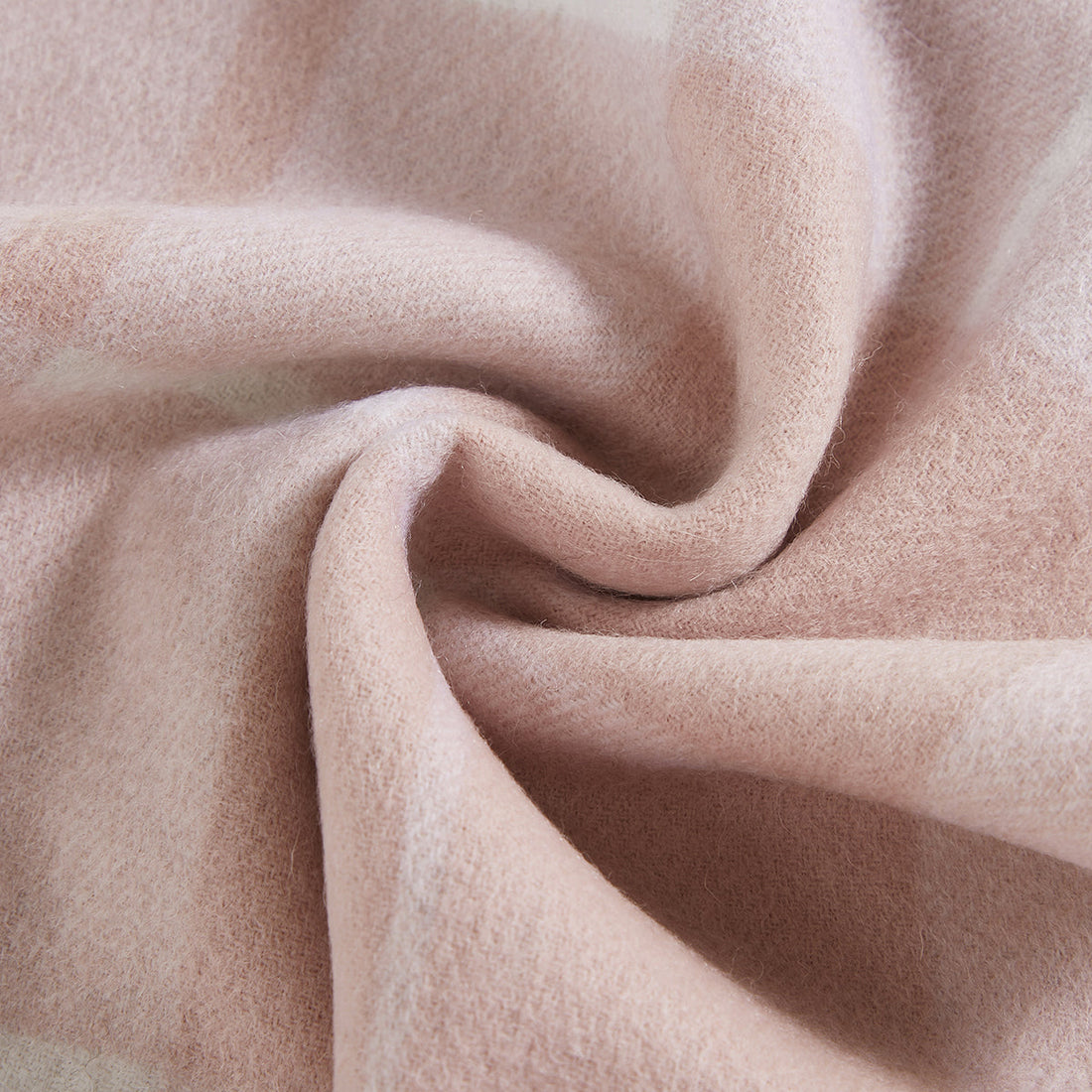 BRITISH STYLE WOOL PLAID SCARF 970117（PINK）