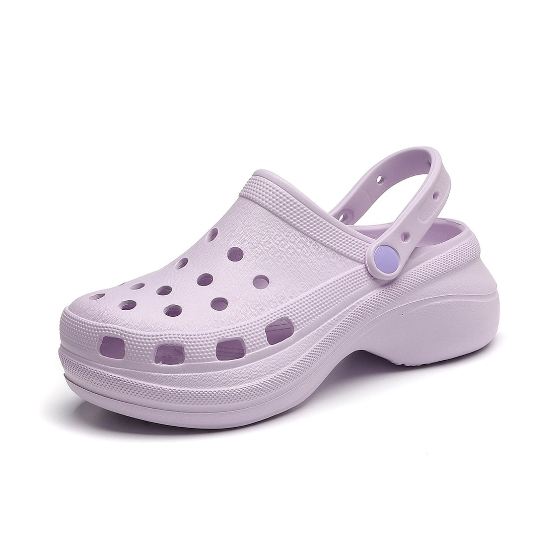 CHUNKY PLATFORM HOLE SHOES  4208