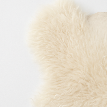 SHEEPSKIN SINGLE LONG WOOL RUG  105-115cm SSL