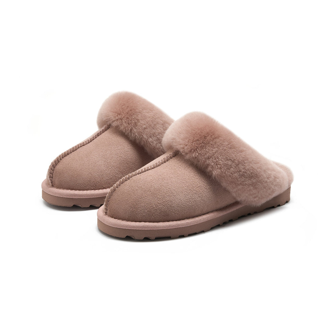 SUEDE ONE-BAND SLIPPERS 5896