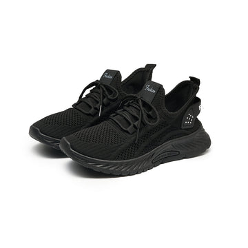KNITTED BREATHABLE SPORT SNEAKERS 4572（MEN）