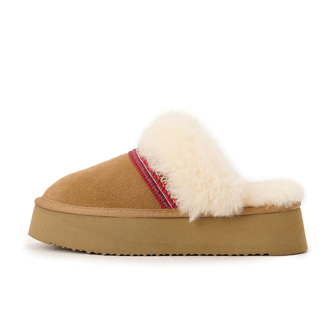 Bohemian Thick-Soled Suede Slippers 5906