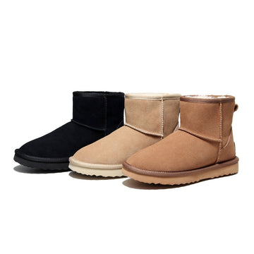 SHEEPSKIN MINI ANKLE BOOTS 992854