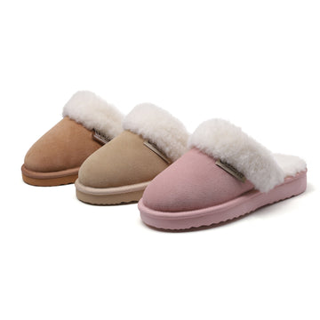 AUSTRALIAN MERINO WOOL SUEDE SLIPPERS 990121